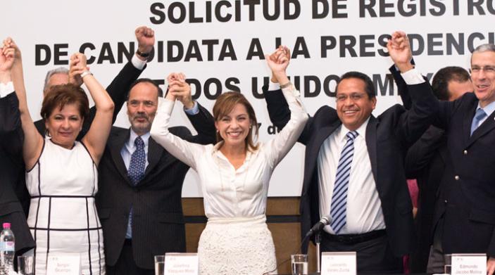 registro de candidatura a la presidencia