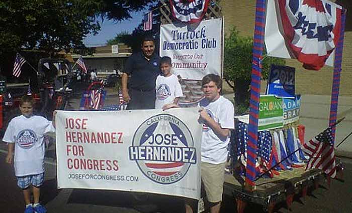 El astronauta José Hernández, de científico a candidato demócrata