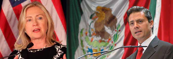 Dialoga Enrique Peña Nieto con Hillary Clinton Dialoga Enrique Peña Nieto con Hillary Clinton