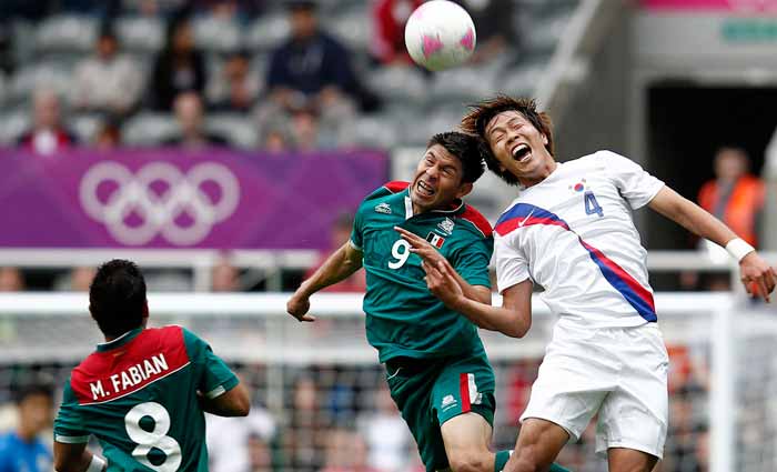 Debuta Tri olímpico con empate 0-0 ante Corea Debuta Tri olímpico con empate 0-0 ante Corea