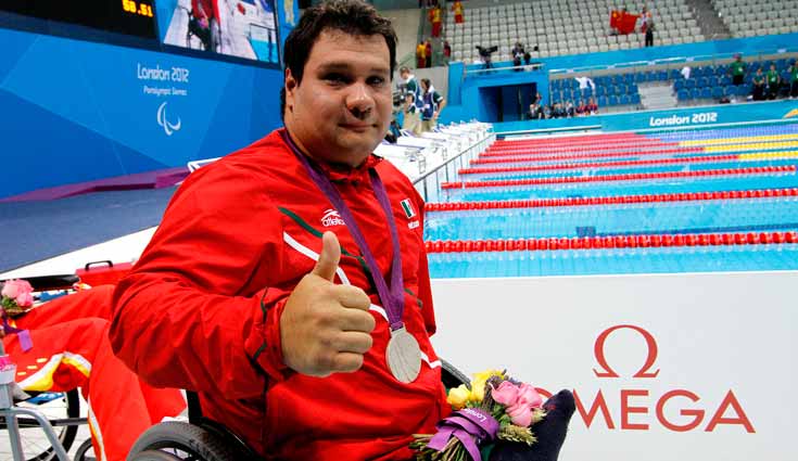 Consigue Castorena primera medalla para México, gana plata en Londres Consigue Castorena primera medalla para México, gana plata en Londres