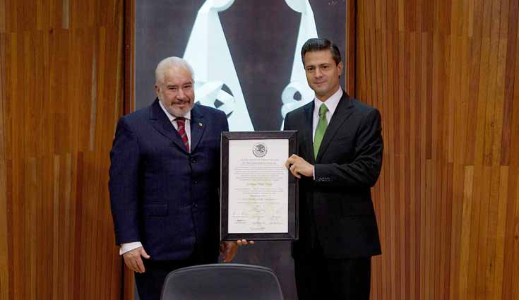 Recibe Peña constancia de Presidente Electo para el periodo 2012-2018 Recibe Peña constancia de Presidente Electo para el periodo 2012-2018