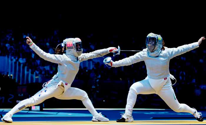 La esgrimista mexicana Úrsula González se despide de los Juegos Olímpicos