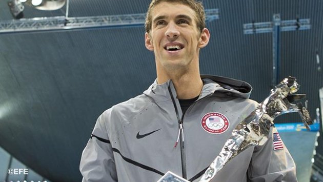 Michael Phelps se despidió de Londres como el más grande