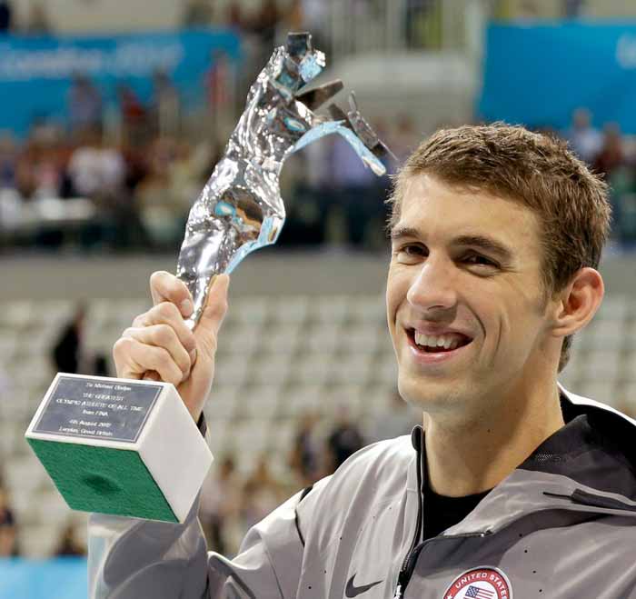 Michael Phelps se despidió de Londres como el más grande