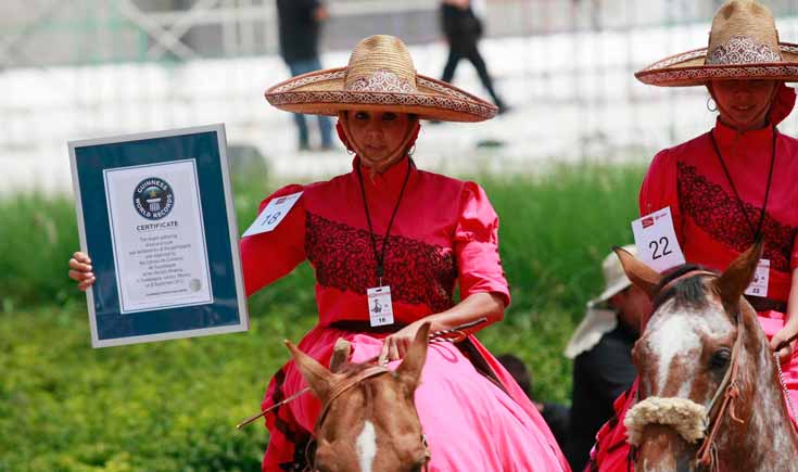 Implantan 129 escaramuzas Récord Guinness
