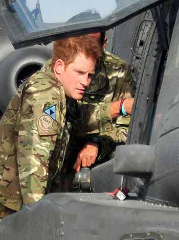 El príncipe Enrique regresa a Afganistán