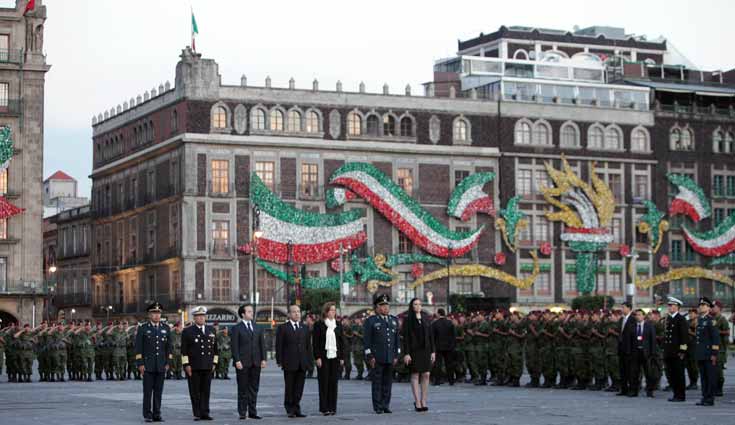 Rinde homenaje Calderón Hinojosa a víctimas del sismo de 1985 Rinde homenaje Calderón Hinojosa a víctimas del sismo de 1985
