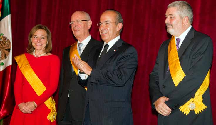 Reciben tres extranjeros Orden de el Águila Azteca Reciben tres extranjeros Orden de el Águila Azteca