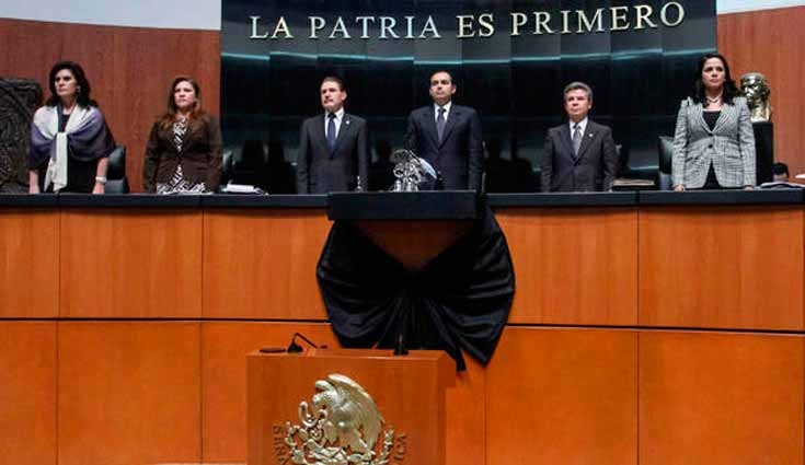 Rinden senadores homenaje a Lujambio