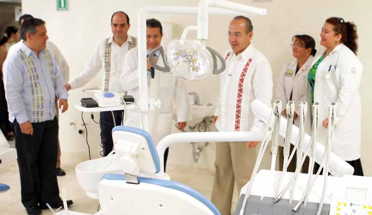 En este sexenio se ha vivido una `revolución en materia de salud`: Calderón