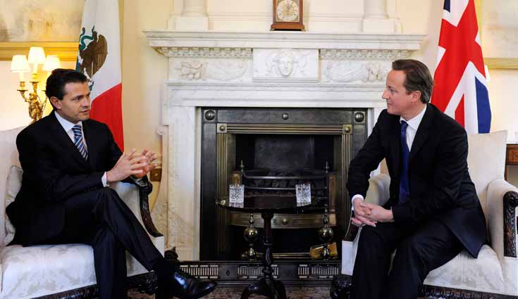 Sostiene encuentro Peña Nieto con ministro del Reino Unido