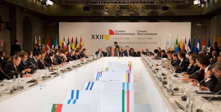 Pide FCH a Iberoamérica no bajar la guardia ante el crimen organizado  Pide FCH a Iberoamérica no bajar la guardia ante el crimen organizado