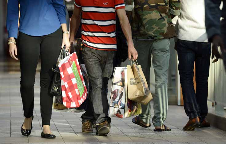 Gastaron estadounidenses unos 59,000 mdd el Viernes Negro