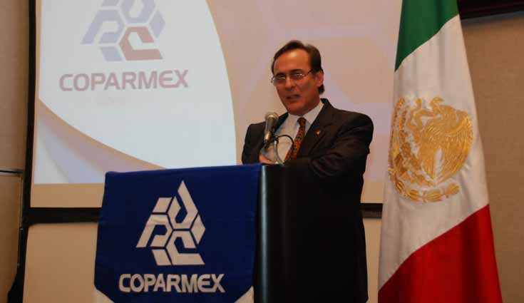 Asume Castañon presidencia nacional de la Coparmex Asume Castañon presidencia nacional de la Coparmex