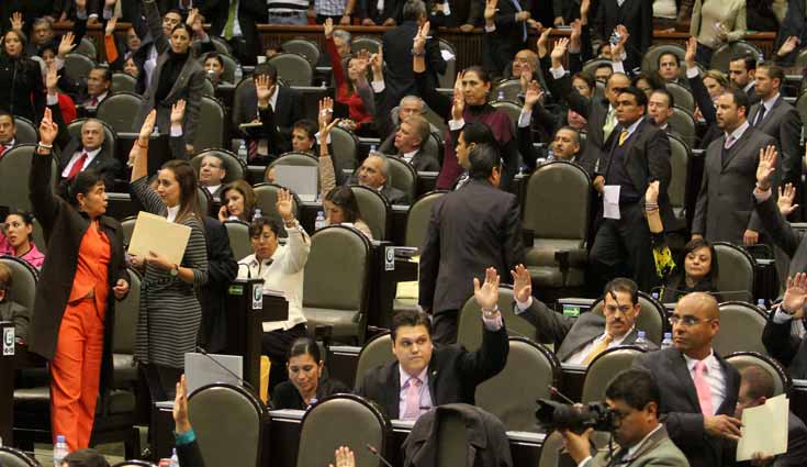 Aprueban diputados en lo general y particular reforma a secretarías