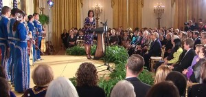 Mariachis tocan 'México lindo y querido' en la Casa Blanca