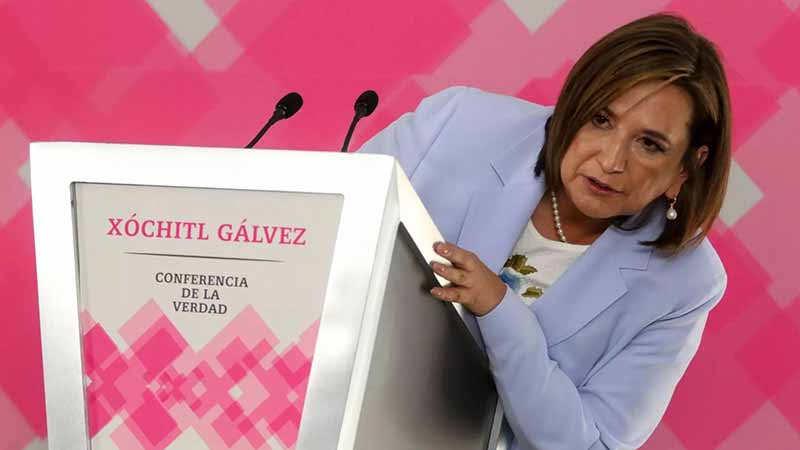 ‘Me voy a hacer responsable de la seguridad de los mexicanos’, adelanta Xóchitl eje central de su campaña