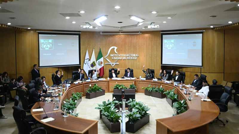 Aprueba IECM registro de las tres candidaturas a la Jefatura de Gobierno