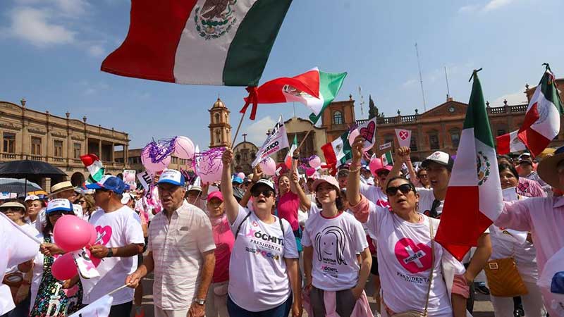 marea rosa, plaza fundadores