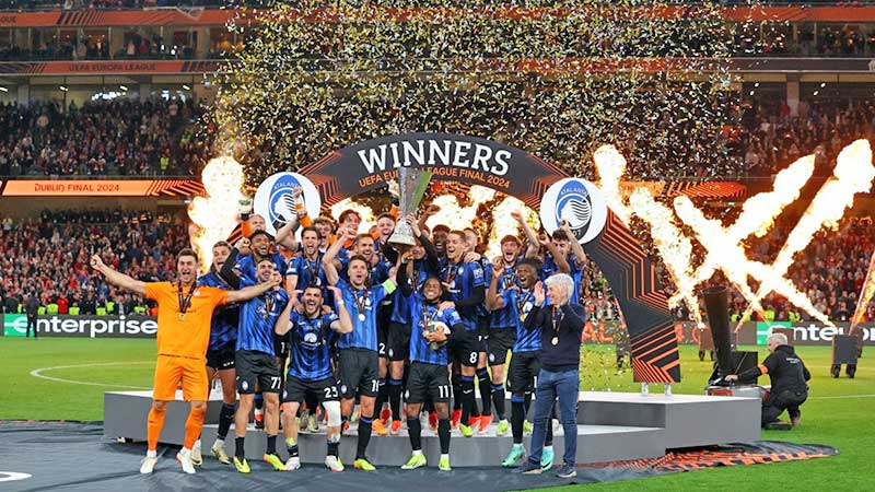 Atalanta logra primer título continental con Europa League