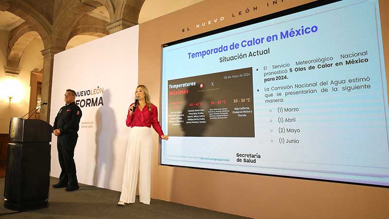 SEP Nuevo León reducirá horarios y suspenderá clases cuando calor exceda los 40 grados