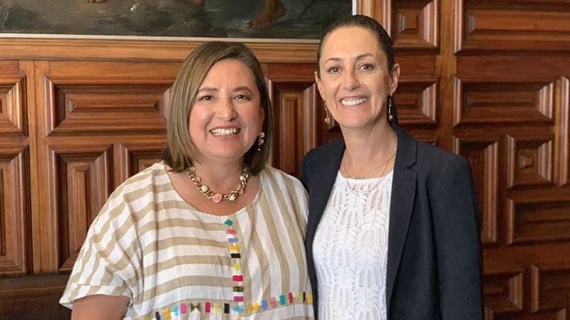 xochitl galvez claudia sheinbaum