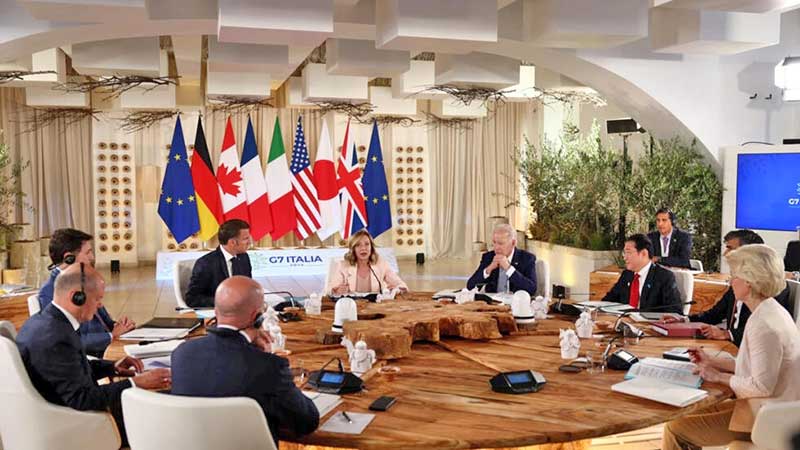 Inicia la cumbre del G7, con las guerras en Ucrania y Gaza en el centro de las discusiones