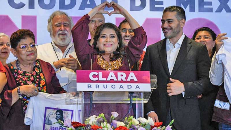 Clara Brugada será la nueva jefa de gobierno de CDMX
