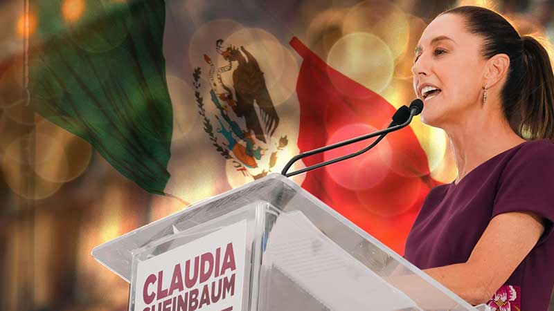 Me convertiré en la primera mujer presidenta: Sheinbaum tras ganar el conteo rápido del INE