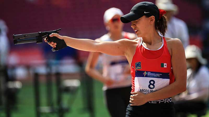 ¡Solo falta el anuncio oficial! Mariana Arceo obtuvo su lugar a París 2024 en el Campeonato Mundial de Pentatlón Moderno