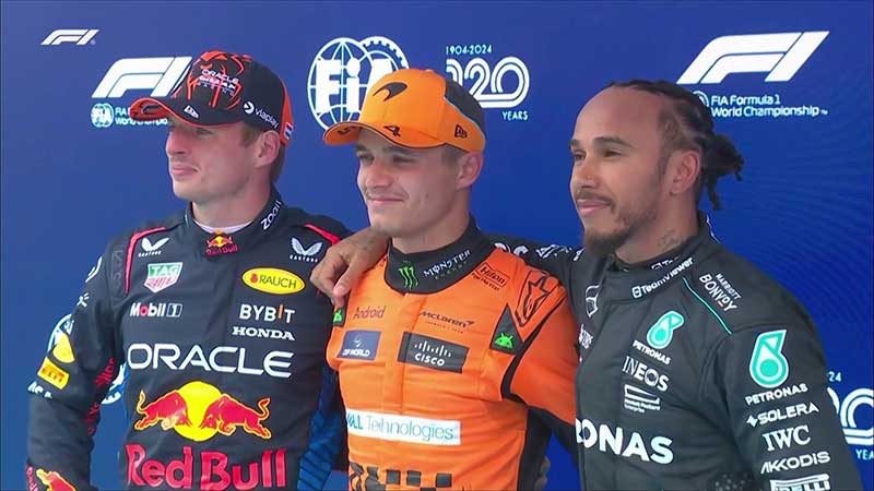 Checo Pérez saldrá 11 en el Gran Premio de España; Lando Norris saldrá desde la pole