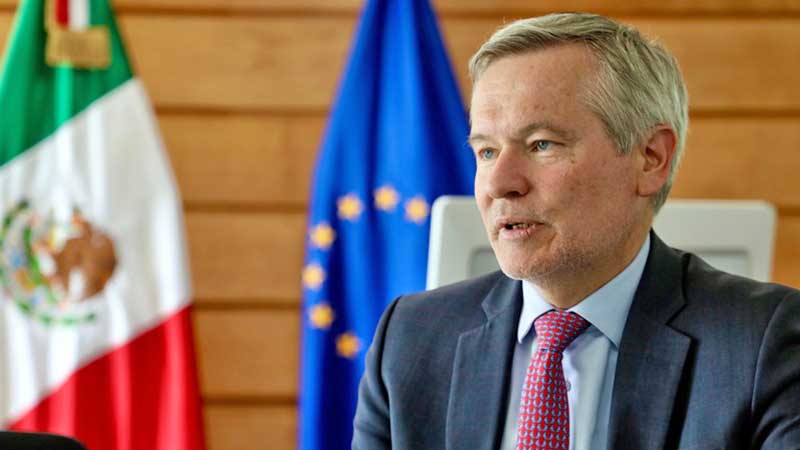 'Queremos apoyarlos en la transición verde', dice la UE a Sheinbaum