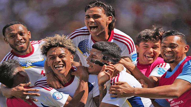 ¡Cuidado México! Venezuela derrotó a Ecuador en su debut de la Copa América 2024