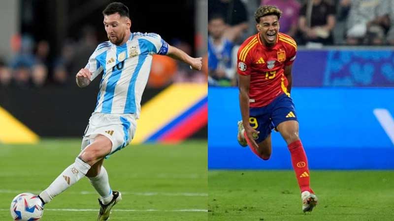 Lionel Messi y la viral imagen del día que cargó en brazos a Lamine Yamal de bebé