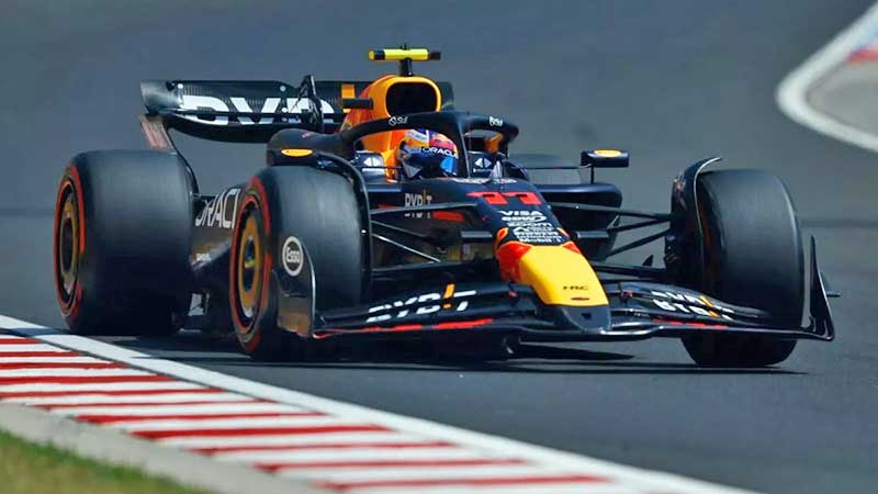 Checo Pérez tras el viernes de Hungría: ‘Nunca me había sentido tan cómodo en el coche’
