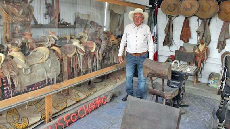 Museo de la charrería, alberga más de 600 artículos de la disciplina