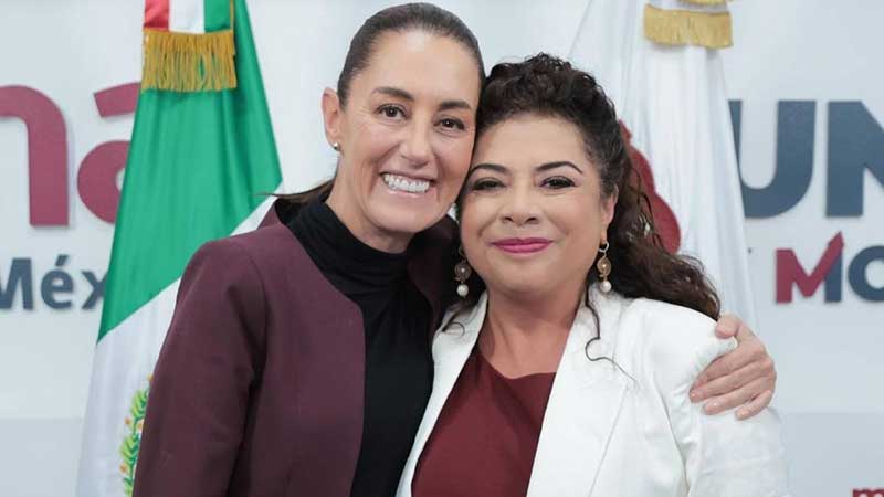 claudia sheinbaum y clara brugad