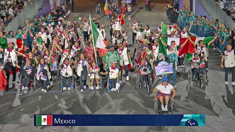 París 2024: Así fue la ceremonia de inauguración de los Juegos Paralímpicos