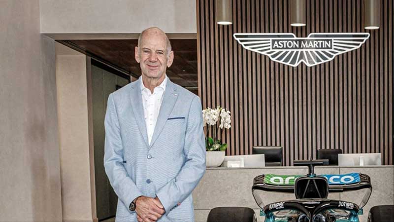 Aston Martin confirma fichajes de Adrian Newey