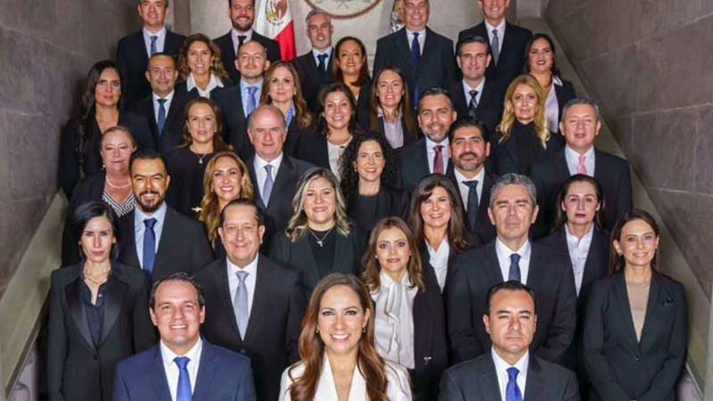 Libia Garcia presentó a su nuevo gabinete