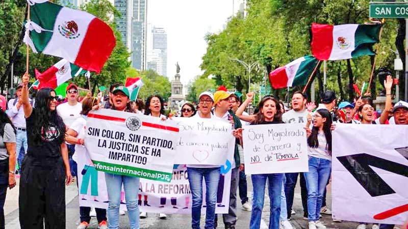 reforma judicial protestas