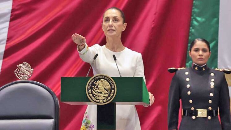 Claudia Sheinbaum rinde protesta como primera Presidenta de M&eacute;xico