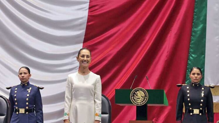 Claudia Sheinbaum rinde protesta como primera Presidenta de M&eacute;xico
