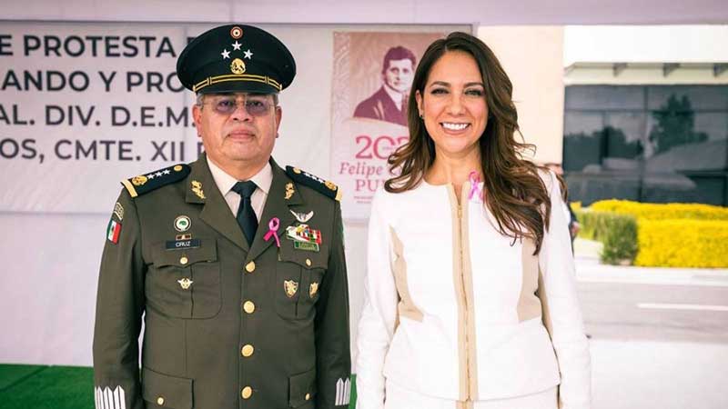 La Gobernadora de Guanajuato y la SEDENA afinan coordinación para Guanajuato