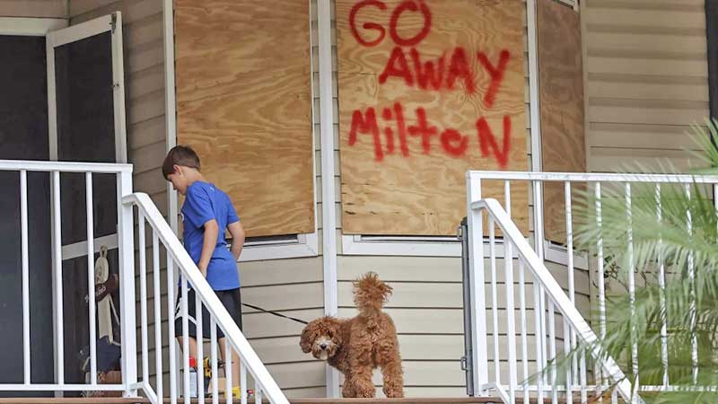 Milton se debilita: se convierte en huracán de categoría 4 pero mantiene la amenaza sobre Florida