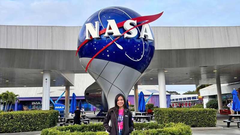Nadia Zenteno, la juarense que sueña con llegar al espacio
