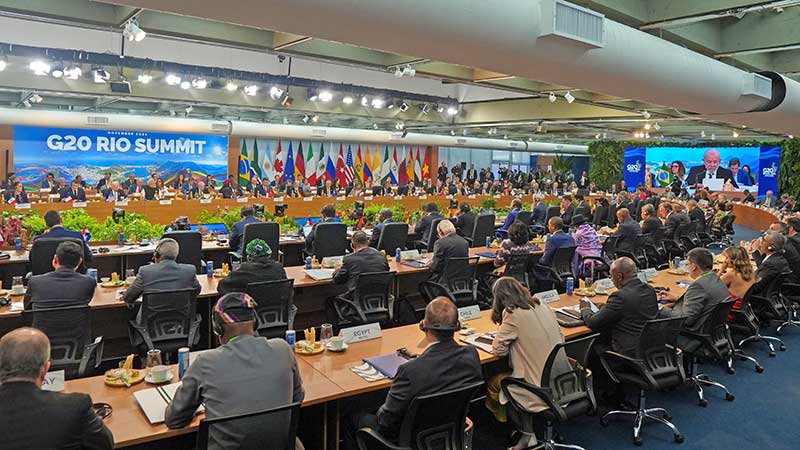 Claudia Sheinbaum presente en la Cumbre de Líderes del G20 en Brasil