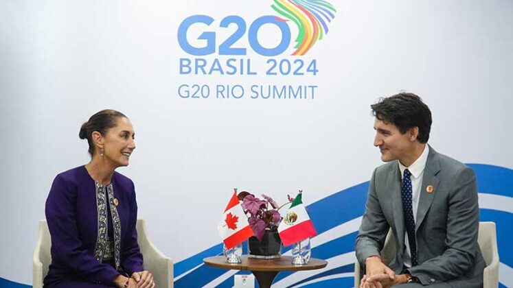 Migración, seguridad y cooperación regional, los temas de Sheinbaum con Biden y Trudeau