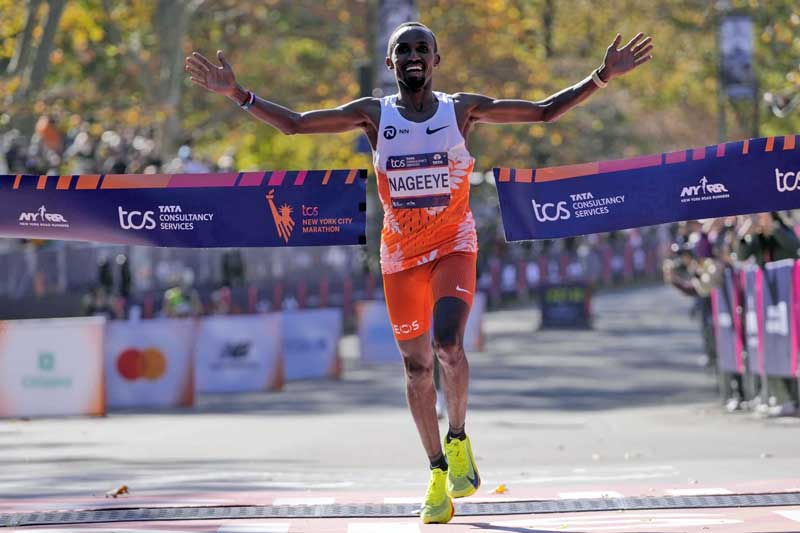 Abdi Nageeye y Sheila Chepkirui se consagra en el Maratón de Nueva York
